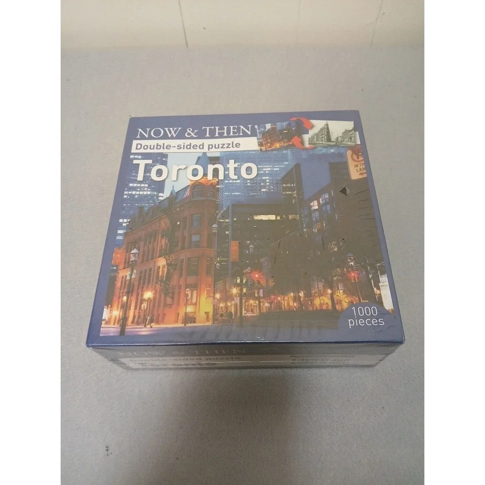 Toronto - 1000 Pieces Double-sided Puzzle for Adults and Kids New Sealed!!